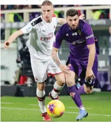  ?? SESTINI ?? Patrick Cutrone, 22 anni, alla Fiorentina da gennaio