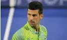  ?? Photograph: Karim Sahib/AFP/ Getty Images ?? Serbia's Novak Djokovic will not play at Indian Wells, where he has previously won five titles.