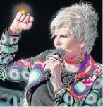  ?? Picture: MARK WEST ?? CRYSTAL CLEAR: PJ Powers – pictured here at Divas in Spring in Jenni Gault jewellery – has worked with the Port Elizabeth designer on a new Swarovski range