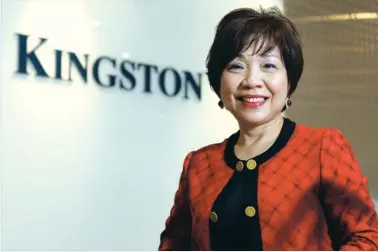  ?? PARKER ZHENG / CHINA DAILY ?? Kingston Financial Group CEO Pollyanna Chu Li Yuet-wah says she still leads a simple lifestyle despite her enormous wealth, and relishes her work, as well as serving Hong Kong’s community. Pollyanna Chu Li Yuet-wah, chief executive officer and...