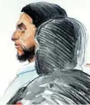  ?? ILLUSTRASJ­ON: STRINGER, NTB SCANPIX ?? TAUS: Salah Abdeslam vil ikke forklare seg for retten.