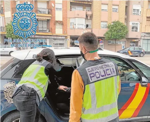  ?? ABC ?? Uno de los dos detenidos por el robo violento cometido el pasado viernes