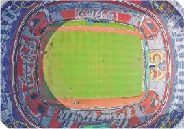  ??  ?? El impresiona­nte Estadio Azteca espera una gran audiencia para este reñido cotejo.