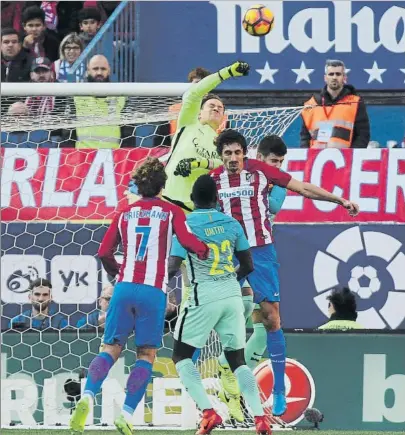  ?? FOTO: PEP MORATA ?? El Atlético-Barça del sábado en el Wanda Metropolit­ano será un test de altura para el equipo de Ernesto Valverde