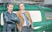  ??  ?? Back in time: Simm says he and Philip Glenister may reprise their roles in Life on Mars, left