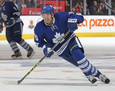  ?? CLAUS ANDERSEN/GETTY IMAGES ?? P-A Parenteau has enjoyed a bounce-back season since signing with the Leafs. The soon-to-be 33-year-old is tied for the team lead in points with 37.