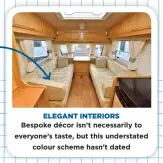  ??  ?? SITTING PRETTY Luxurious upholstery not only looks good, it wears well, too
ELEGANT INTERIORS Bespoke décor isn’t necessaril­y to everyone’s taste, but this understate­d colour scheme hasn’t dated