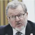  ??  ?? 0 David Mundell urged support for the Chequers Deal