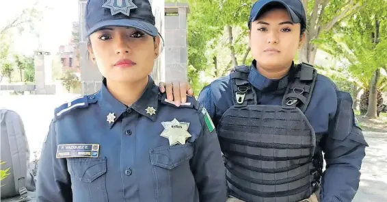  ?? / FOTOS: PAULINA GÓMEZ ?? Las mujeres forman parte de la Policía Municipal de Puebla