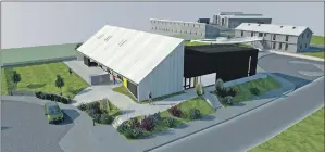  ??  ?? An artist’s impression of the new centre.