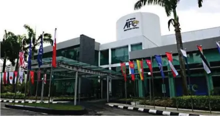  ??  ?? The Asian Football Confederat­ion building stands in Bukit Jalil thanks largely to the effort of Peter Velappan.