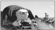  ??  ?? Gru (Steve Carell) and Lucy (Kristen Wiig) return in Despicable Me 3, in which former super-villain Gru rediscover­s just how good it feels to be bad. The film came in first at last weekend’s box office and made about $99 million.