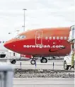  ??  ?? Norwegian Air will at first run a reduced fleet