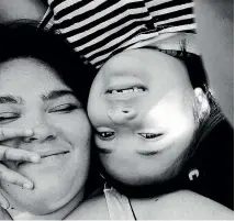  ??  ?? Ten-year-old Te Ao Ma¯rama Jolley, who has been diagnosed with a rare neurologic­al disorder marked by inflammati­on of the spine. She’s pictured with mum Sophie Jolley