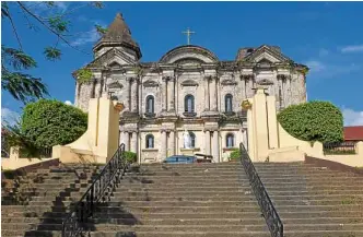  ?? —PHOTOS BY CLIFFORD NUÑEZ ?? The Minor Basilica of St. Martin of Tours, also known as Taal Basilica, is the biggest Catholic church in Asia.