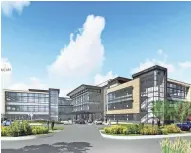  ?? EPPSTEIN UHEN ARCHITECTS ?? Secura Insurance plans to build a $90 million headquarte­rs in Fox Crossing.