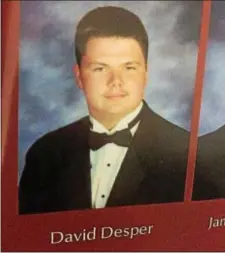  ??  ?? David Desper’s 2007 Chichester photo. High School graduation