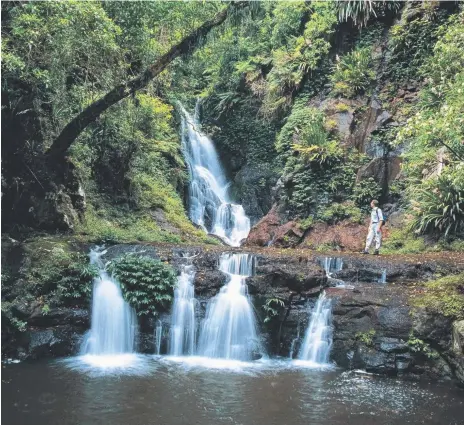  ??  ?? Elabana Falls is an isolated part of the Gold Coast Hinterland, but it is well worth the effort.