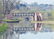  ?? ?? Canals and waterways are important to the economy, says Mr Brooking.