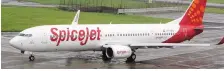  ??  ?? SpiceJet had announced an order worth $22 billion with Boeing in January