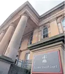  ??  ?? Dundee Sheriff Court