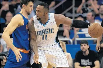  ?? ROB FOLDY/USA TODAY SPORTS ?? Magic forward Glen Davis said he wouldn’t have minded playing on Christmas after Monday’s loss to the Knicks.