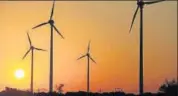  ?? AFP/FILE ?? Of India’s 57.26GW of installed renewable energy capacity, wind power accounts for over 56% or 32.27GW