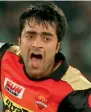  ??  ?? Rashid Khan