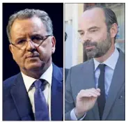  ?? (Photos AFP et Le Parisien) ?? Richard Ferrand a toujours la confiance du Premier ministre, Edouard Philippe.