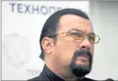  ?? THE ASSOCIATED PRESS ?? Steven Seagal attends the 2015 opening of a research and developmen­t center in Moscow. Russia has appointed the action movie star as a special envoy for humanitari­an ties with the United States.