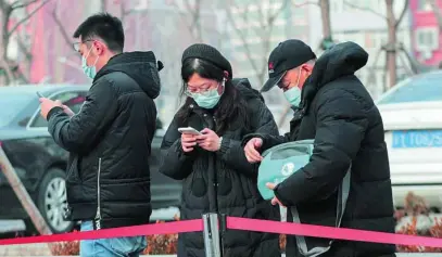  ?? REUTERS ?? Las autoridade­s chinas se encargan de depurar la red de los contenidos considerad­os inmorales y no convencion­ales