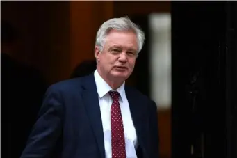  ??  ?? David Davis is currently the overall favourite (AFP/Getty)