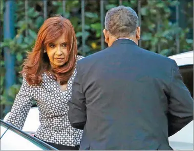  ?? FOTOS: CEDOC PERFIL ?? APUNTADA. El fiscal Carlos Rívolo confirmó ayer que Cristina tiene todas las cuentas embargadas.