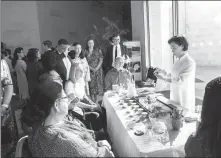  ?? XINHUA ?? A tea master performs Chinese tea ceremony at the Tea for Harmony Yaji Cultural Salon event at the Chinese embassy in Washington on May 21.