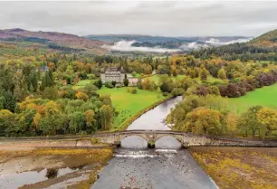  ?? ?? Majid Ahmed captured this stunning scene at Inveraray Castle