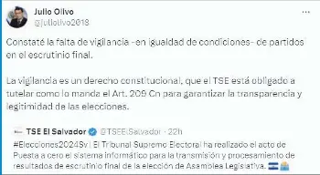 CUATRO MAGISTRADO­S SUPLENTES DEL TSE SE DESLIGAN DE SUS ACTUACIONE­S ...