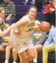  ?? AMY SHORTELL/THE MORNING CALL ?? Junior center Cassie Murphy is averaging a team-high 18 points per game for Notre Dame.