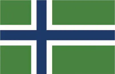  ??  ?? SENSE OF IDENTITY: South Uist now has the first officially recognised community flag in the Outer Hebrides