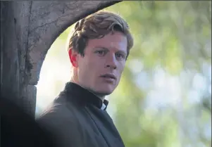  ?? PBS ?? The Rev. Sidney Chambers (James Norton), who suspects a murder