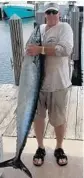  ?? ED LEITNER/COURTESY ?? Ed Leitner caught this 51inch wahoo on Sunday.