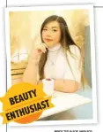  ?? MINDY TEDJA FOR JAWA POS ?? FOUNDER: Potret beauty blogger Mindy Tedja yang sering membagikan ulasan dan tip-tip seputar dunia kecantikan.