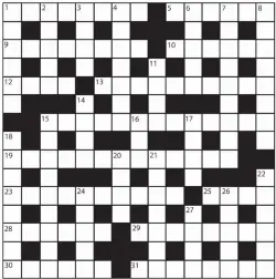  ?? No 15,751 PRIZES of £20 will be awarded to the senders of the first three correct solutions checked. Solutions to: Daily Mail Prize Crossword No. 15,751, PO BOX 3451, Norwich, NR7 7NR. Entries may be submitted by second-class post. Envelopes must be postm ??