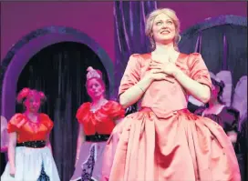  ??  ?? Performanc­es of Rossini’s Cinderella took place at The Concordia in Hinckley.