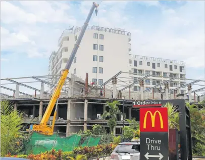  ?? Picture: SUPPLIED. ?? Vuvale Restaurant­s (Fiji) Ltd, the parent company of McDonald’s Fiji and property developer has announced a $25 million investment of a new retail and supermarke­t complex in Nadi.