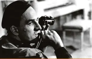  ?? Divulgação ?? Ingmar Bergman: filmes importante­s como “O Sétimo Selo”, “Morangos Silvestres e “Sonata de Outono” serão exibidos gratuitame­nte no Sesc Cadeião Cultural