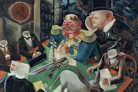  ??  ?? George Grosz «L’eclisse di sole» (1926)