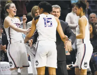  ?? Associated Press file photo ?? The UConn women's basketball team is the No. 1 overall seed in the NCAA tournament for the 13th time.