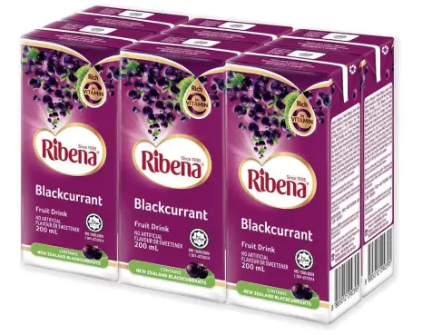  ??  ?? Ribena is made with the natural fruity goodness of New Zealand blackcurra­nts.