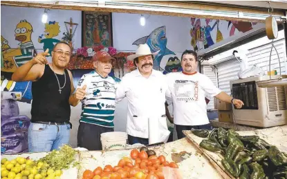  ?? ROLANDO RIESTRA ?? El Senador de la República visitó la Comarca Lagunera.