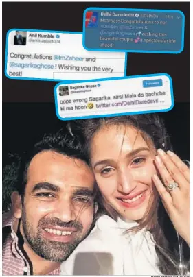  ?? PHOTO:TWITTER/ @IMZAHEER ??